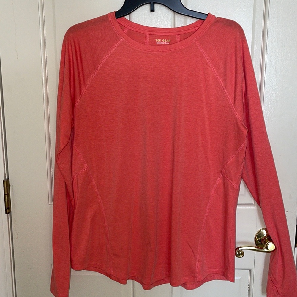 Womens Large Tek Gear Long Sleeve Top